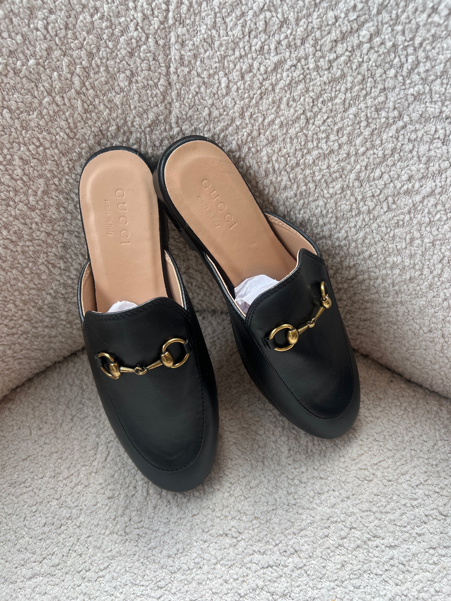 Loafer black maat 35