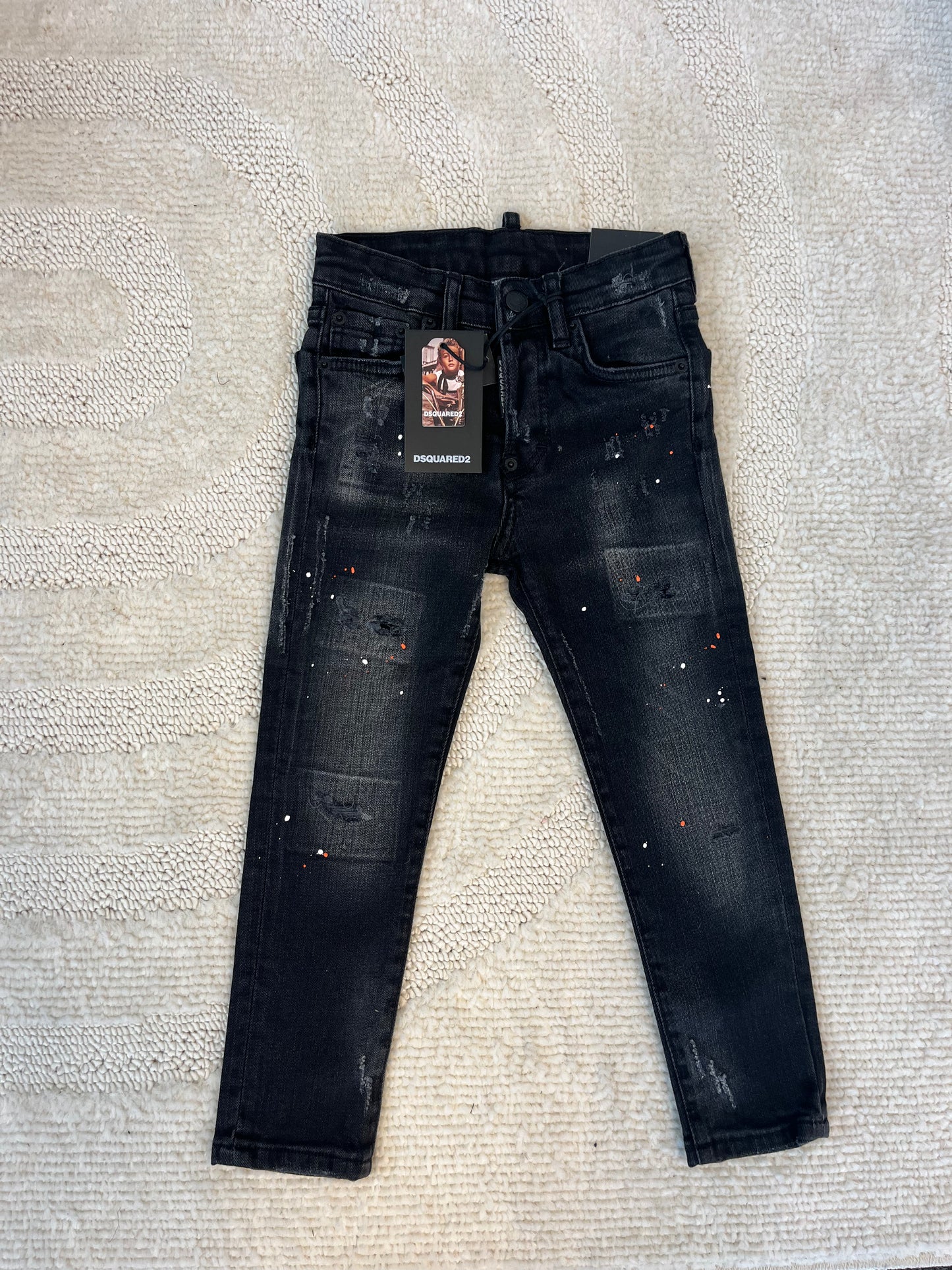 DSQ black jeans kids