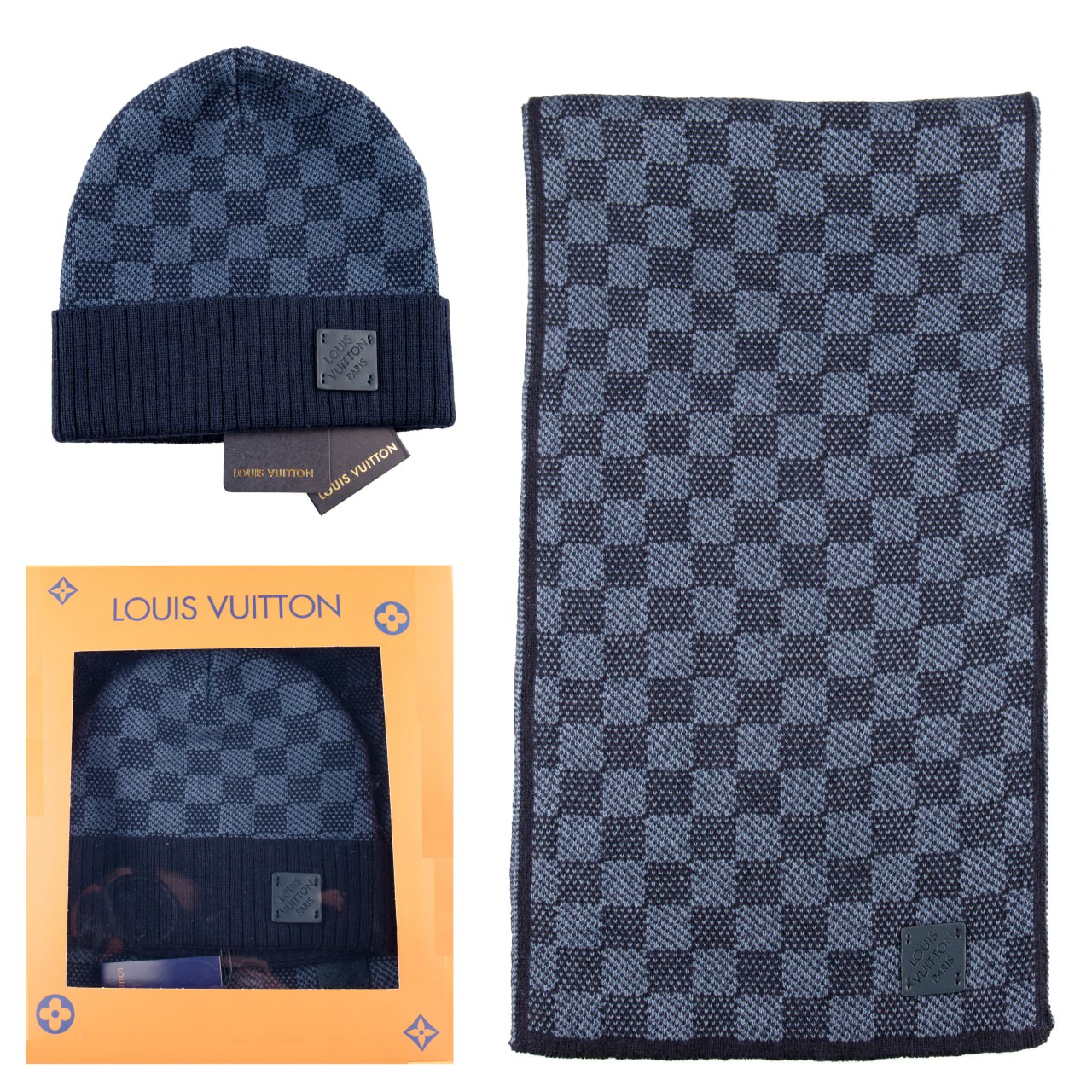 LOU MEN SET BEANIE & SCARF