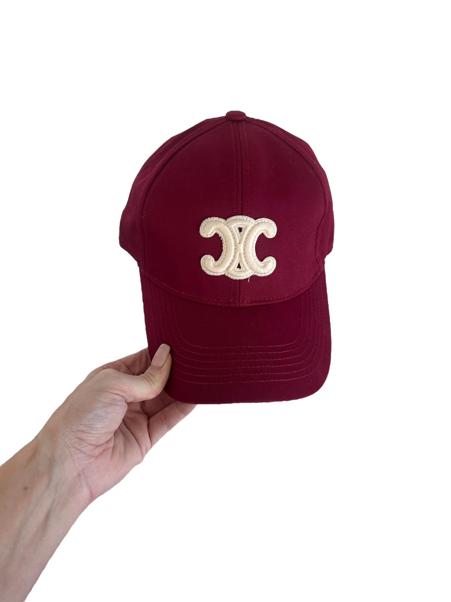 CELLY LOGO CAP - BURGUNDY